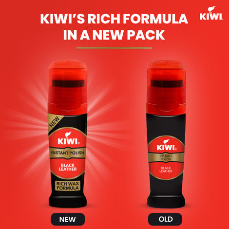 Kiwi Black Instant Liquid Shoe Polish