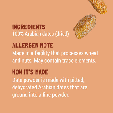 Slurrp Farm Seedless Arabian Date Powder Kharik/Khajur Powder