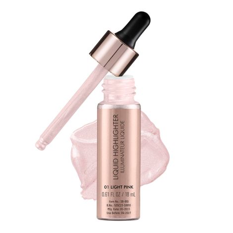 Swiss Beauty Drop and Glow Liquid Highlighter - 01 Light Pink
