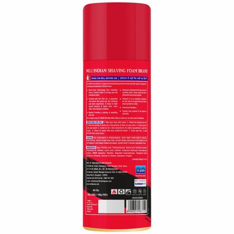 VI-JOHN Special Moisturizing formula Shaving Foam with Vitamin & Anti-Bacterial Properties 400g
