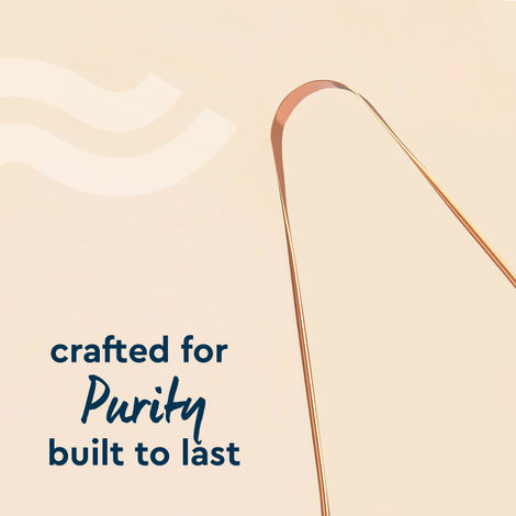 GUBB Copper Tongue Cleaner (Round)