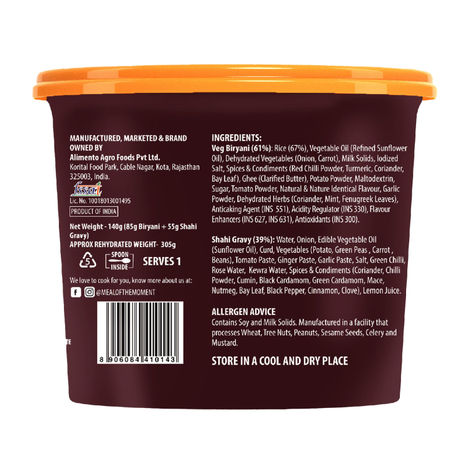 MOM Biryani With Shahi Gravy