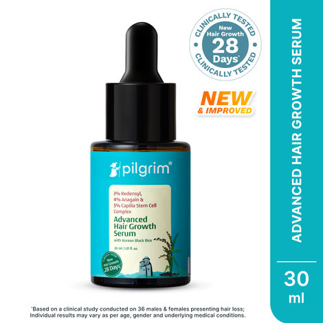 Pilgrim 3% Redensyl & 4% Anagain Advanced Hair Growth Serum