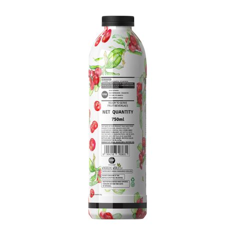 Raw Pressery Refreshers Cranberry Fruit Juice