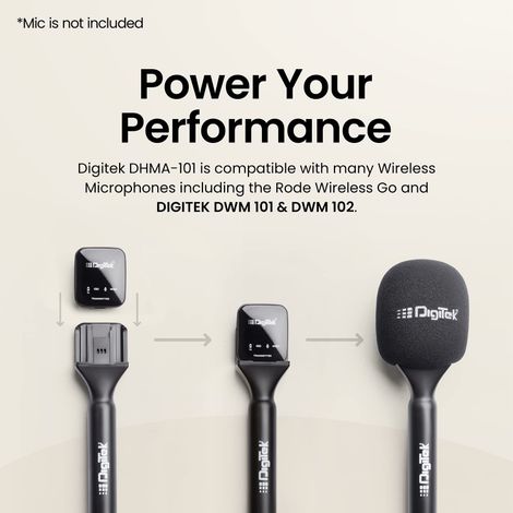 Digitek Handheld Mic Adapter DHMA-101