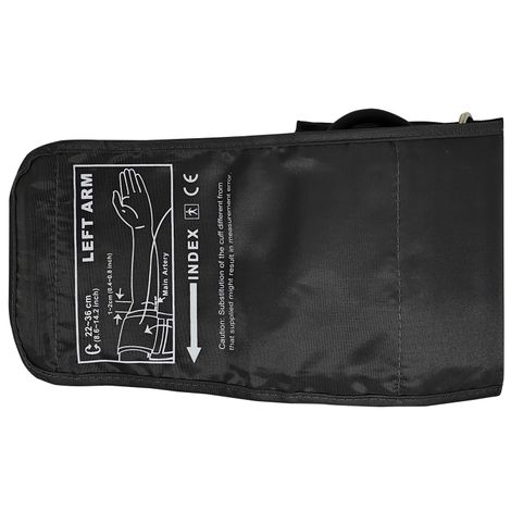 Sahyog Wellness Single Tube Normal Size Blood Pressure Monitor Machine Cuff - Dark Grey