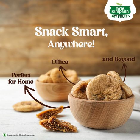 Tata Sampann Premium Anjeer (Dried Figs)Rich In Calcium & Fibre