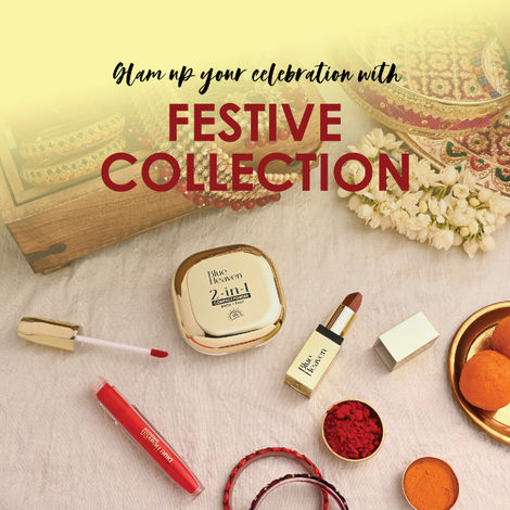 Blue Heaven 2 In 1 Festive Lipstick Dual Shade Ultra Lightweight Soft Matte Finish - C9