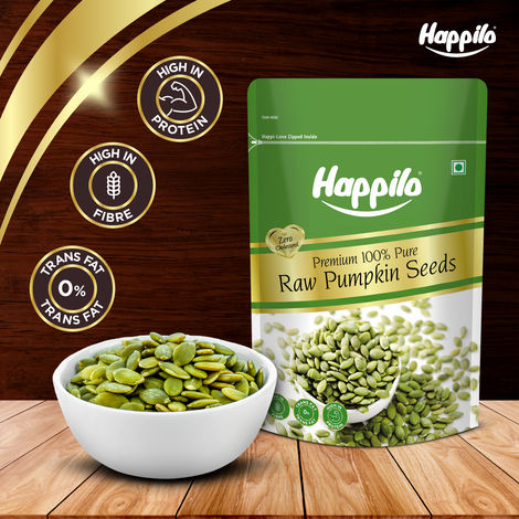 Happilo Premium Natural Pumpkin Seeds|AAA Grade|Dry Fruits