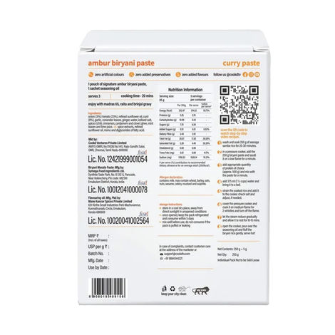Cookd Ambur Biryani Paste