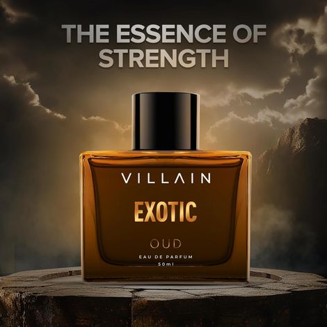 Villain Exotic Oud Luxury Premium Long - Lasting Fragrance Eau De Perfum For Men