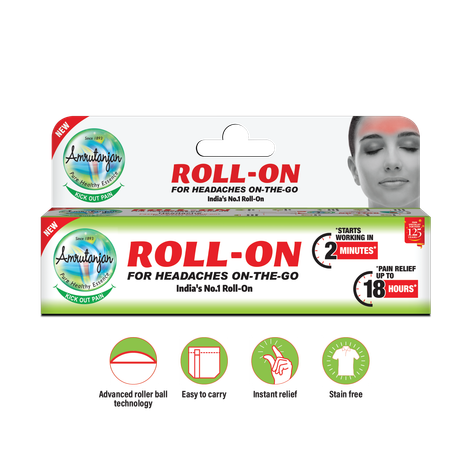 Amrutanjan Faster Relaxation Roll-On