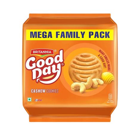 Britannia Good Day Cashew Cookies| Trans Fat-free