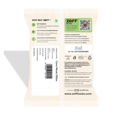 ZOFF Foods Clove Whole / Laung
