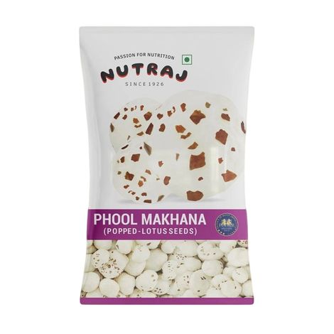 Nutraj Phool Makhana | Popped - Lotus Seeds