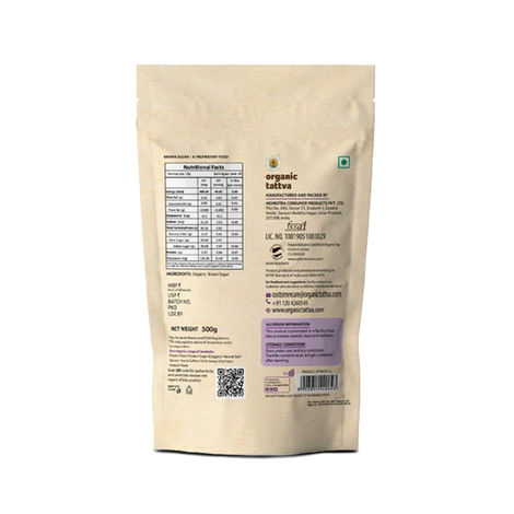 Organic Tattva Jaggery Powder Pouch