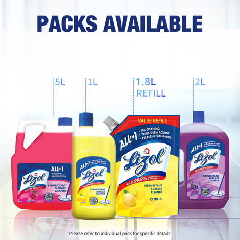 Lizol Citrus Floor Cleaner Liquid