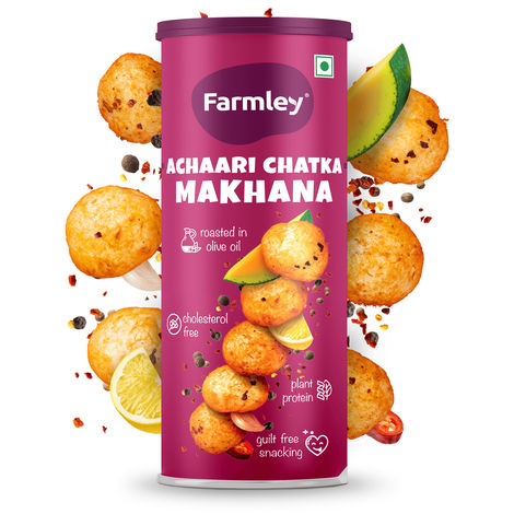 Farmley Achaari Makhana Roasted In Olive Oil