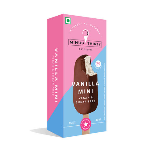 MINUS THIRTY Vanilla Mini Stick Vegan & Sugar Free