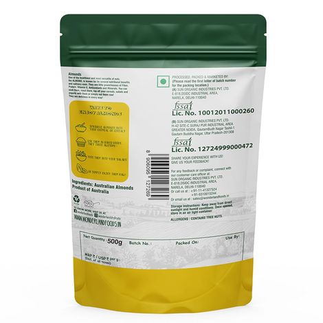 Wonderland Foods Australian Almonds