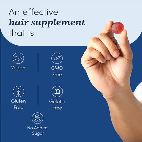 Man Matters Nourish Biotin Hair Gummies 30S Pack