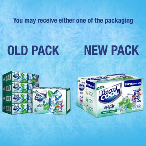 Dermicool Soap With The Power Of 3 Coolants - Camphor, Menthol, Thyme Oil