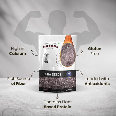 Nutraj Raw Chia Seeds