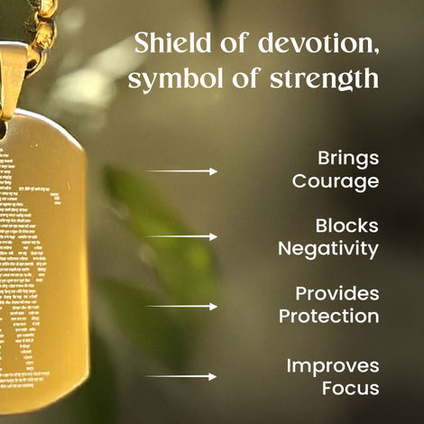 Astrotalk Shree Hanuman Chalisa Kavach (Gold)