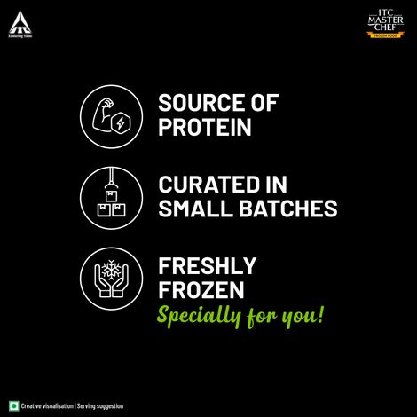 ITC Master Chef Cheesy Corn Triangle Nugget | Goodness of Protein With Cheddar Cheese | 18 pieces