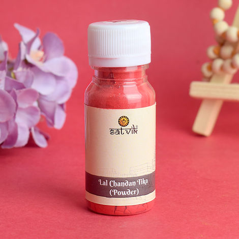 Red Chandan Tika/ Tilak Powder | Satvik