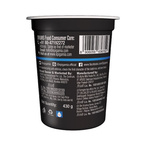 epigamia 50 g Protein Turbo Yogurt, Natural