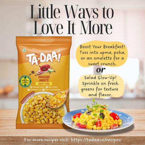 Tadaa Sweet Corn Kernels Masala Masti