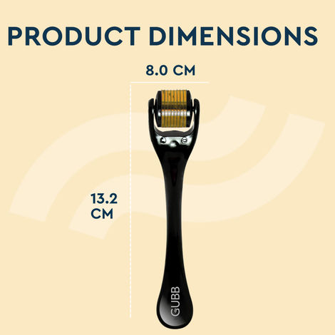 Gubb Derma Roller Golden Black