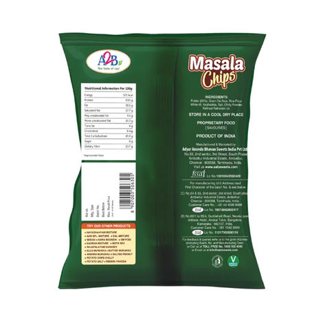 A2B Masala Chips