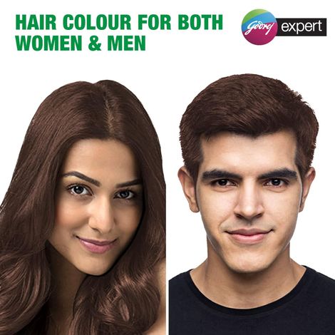 Godrej Expert Rich Creme Hair Color (Pack of 4) Natural Brown