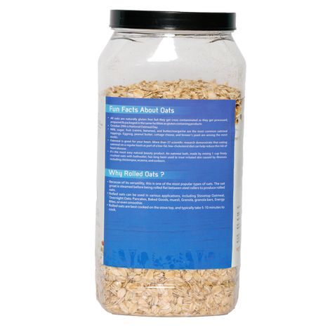 Unifit Rolled Oats | 100% Wholegrain | High Fiber and Protein | Healthy Breakfast Cereal