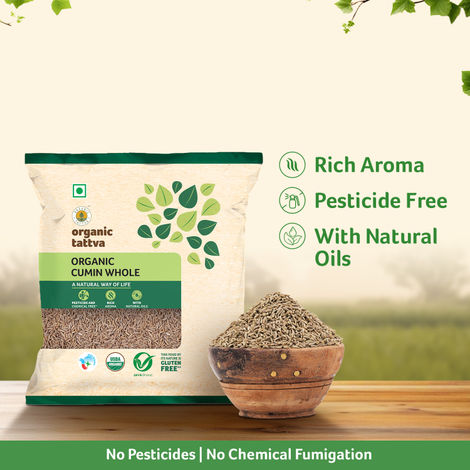 Organic Tattva Cumin Whole