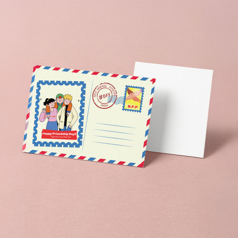 Mad Over Print Postcard