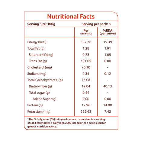 Organic Tattva Organic Wheat Dalia