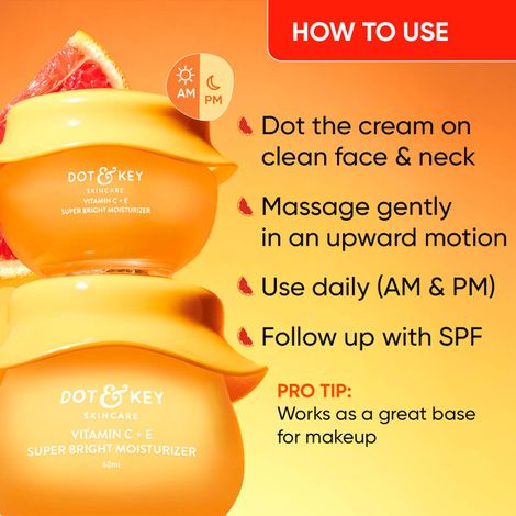 Dot & Key Vitamin C + E Super Bright Moisturizer