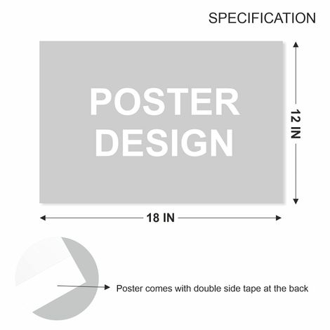 Paper Plane Design Vaastu Wall Poster | Set Of 6 | Size 12 x 18 Inch | D21