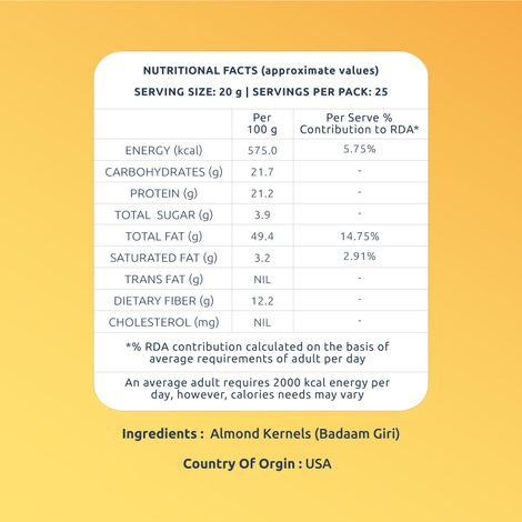 Farmley Premium California Almonds