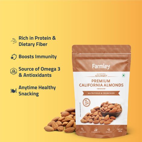 Farmley Premium California Almonds