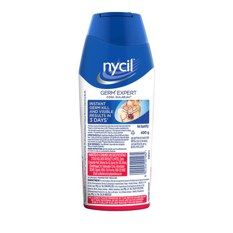 Nycil Germ Expert Cool Gulabjal Prickly Heat and Cooling Powder - 400 g