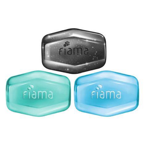 Fiama Men Gel Bar Active Celebration Pack with 3 Unique Gel Bars, for Moisturised Skin