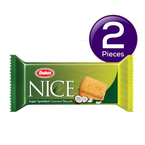 Dukes Nice Coconut Flavoured Biscuits | Artificial Flavour-free Combo