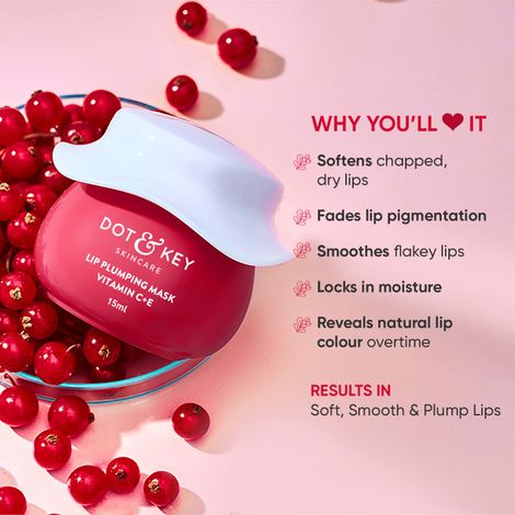 Dot & Key Lip Plumping Sleeping Mask Vitamin C + E