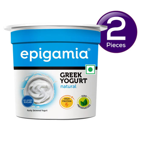 Epigamia Greek Yogurt- Natural Combo