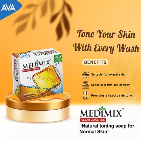 Medimix Clear Glycee Natural Tonning Soap