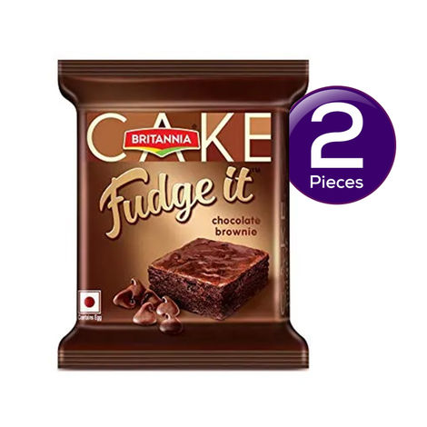 Britannia Cake Fudge It Chocolate Brownie Combo